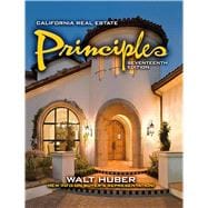 CALIFORNIA REAL ESTATE PRINCIPLES 17TH ED
