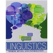 Linguistics: Words  Rules and Information