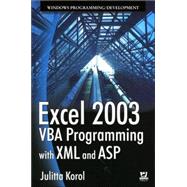Excel 2003 Vba Programming With Xml And Asp