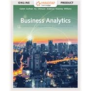 MindTap for Camm/Cochran/Fry/Ohlmann's Business Analytics, 2 terms Instant Access