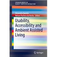 Usability, Accessibility and Ambient-assisted Living