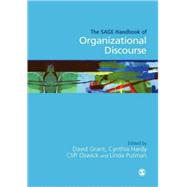 The Sage Handbook of Organizational Discourse