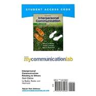MyCommunicationLab -- Standalone Access Card -- for Interpersonal Communication