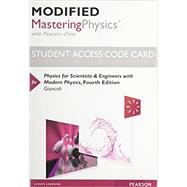 Modified MasteringPhysics with Pearson eText -- Standalone Access Card -- for Physics for Scientists & Engineers with Modern Physics
