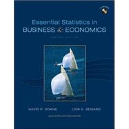 Loose-leaf Essential Statistics in Business and Economics with Student CD