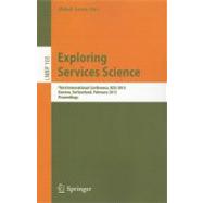 Exploring Services Science