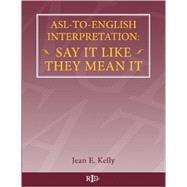 Asl-to-english Interpretation