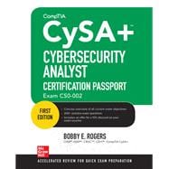 CompTIA CySA+ Cybersecurity Analyst Certification Passport (Exam CS0-002)