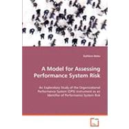 A Model for Assessing Performance System Risk,9783639072266