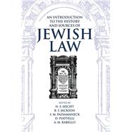 An Introduction to the History and Sources of Jewish Law