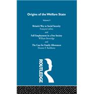 Origins of the Welfare State V5