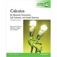 Calculus for Business, Economics, Life Sciences and Social Sciences, Global Edition