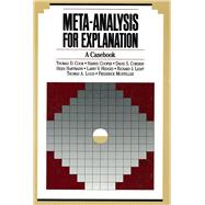 Meta-Analysis for Explanation