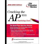 Cracking the AP Psychology, 2002-2003 Edition