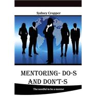 Mentoring- Do-s and Don't-s