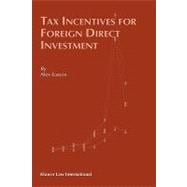 Tax Incentives For Foreign Direct Investment