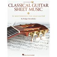 Classical Guitar Sheet Music - 32 Masterworks for Solo Guitar Book/Online Audio