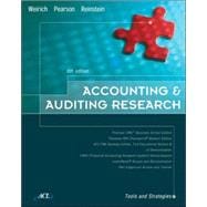 Accounting & Auditing Research with RIA Access Card