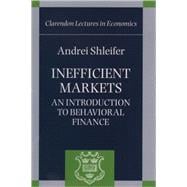 Inefficient Markets An Introduction to Behavioral Finance,9780198292289
