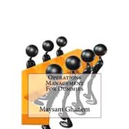 Operations Management for Dummies