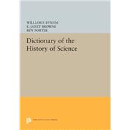 Dictionary of the History of Science