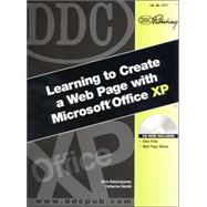 DDC Learning to Create a Web Page with Microsoft Office XP,9781585772292