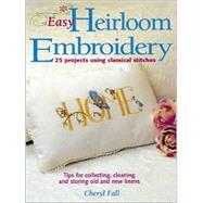 Easy Heirloom Embroiderery