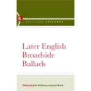 Later English Broadside Ballads: Volume 2