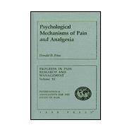Psychological Mechanisms of Pain and Analgesia