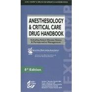 Lexi-Comp Anesthesiology & Critical Care Drug Handbook