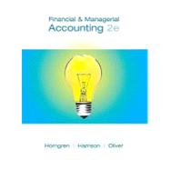 Financial and Managerial Accounting Student Value Edition with Myaccounting Lab Full eBook Student Access Code Package