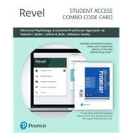 Revel for Abnormal Psychology A Scientist-Practitioner Approach -- Combo Access Card