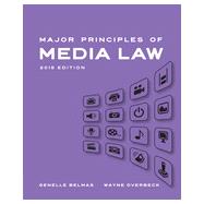 Major Principles of Media Law, 2015, 1st Edition
