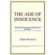Age of Innocence : Webster's Italian Thesaurus Edition