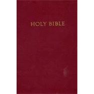 King James Version Personal Size Giant Print Reference Bible: Burgundy, Bonded Leather