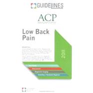 Low Back Pain GUIDELINES Pocketcard 2011