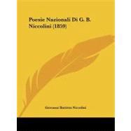 Poesie Nazionali Di G. B. Niccolini