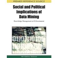 Social and Political Implications of Data Mining