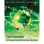 Core Concepts of Accounting Information Systems, 12th Edition