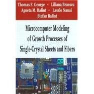 Microcomputer Modeling of Growth Processes of Single-crystal Sheets And Fibers