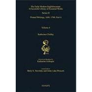 Katherine Chidley: Printed Writings, 1641û1700: Series II, Part Four, Volume 4
