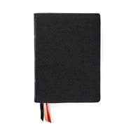 CSB Study Bible, Holman Handcrafted Collection, Black Premium Goatskin Faithful and True