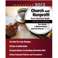 Zondervan Church and Nonprofit Tax & Financial Guide 2013