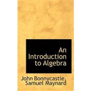 An Introduction to Algebra