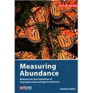 Measuring Abundance Methods for the Estimation of Population Size and Species Richness