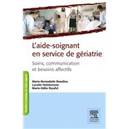 L'aide-soignant en service de gériatrie