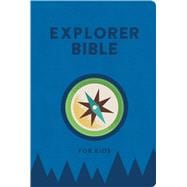 KJV Explorer Bible for Kids, Royal Blue LeatherTouch, Indexed Placing God’s Word in the Middle of God’s World