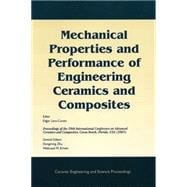 Mechanical Properties and Performance of Engineering Ceramics and Composites A Collection of Papers Presented at the 29th International Conference on Advanced Ceramics and Composites, Jan 23-28, 2005, Cocoa Beach, FL, Volume 26, Issue 2