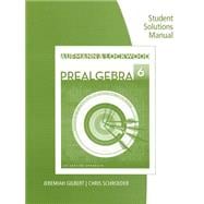 Student Solutions Manual for Aufmann/Lockwood's Prealgebra: An Applied Approach