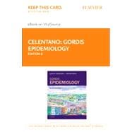 Gordis Epidemiology Elsevier Ebook on Vitalsource Retail Access Card